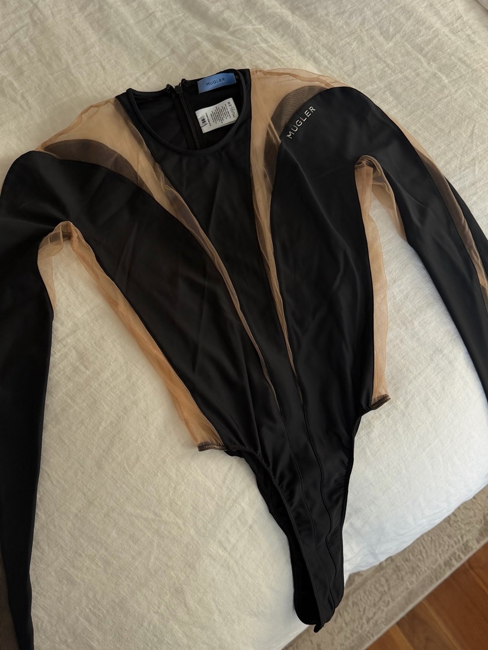 Mugler Paneled bodysuit - Picture 6 of 6